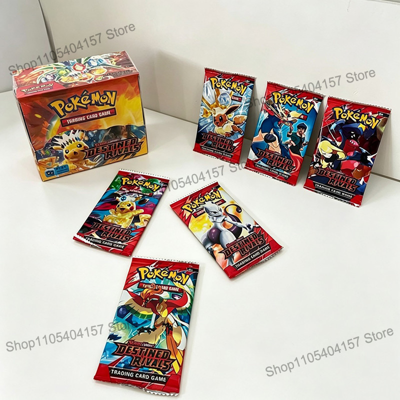 Scarlet Violet Destined Rivals 288Pcs English Version Pokemon TCG Classics Booster Box Pokemon Trade