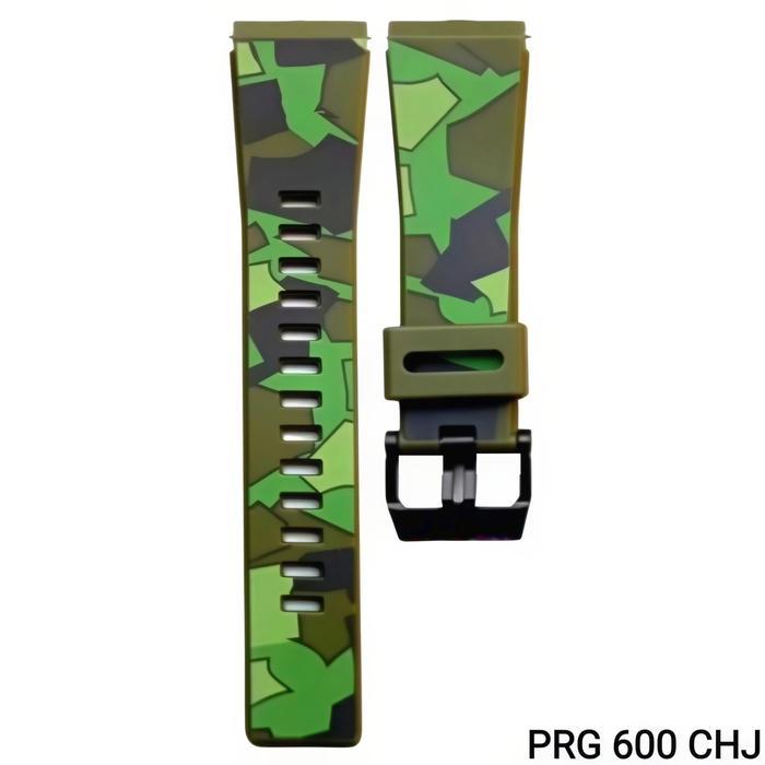 Tali Jam Tangan PRG-600 Replacement Strap Rubber Camo Series Protrek PRG 650