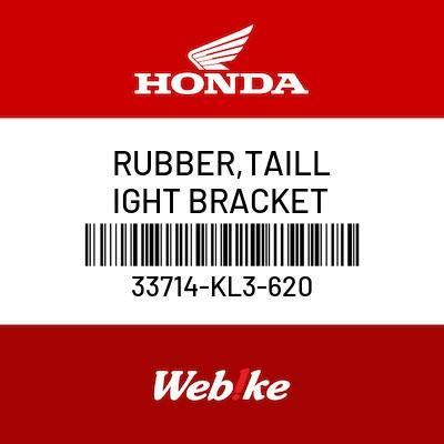 Syalaowe// Rubber, Taillight Bracket 33714-Kl3-620 Msx125 Grom Oem Part Honda