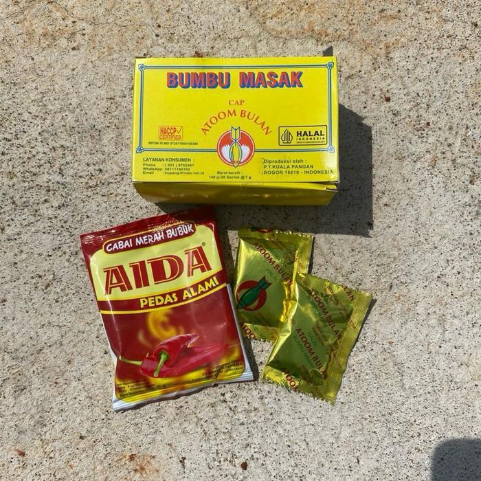 Bumbu aida & Bumbu Atom,Bumbu instan cilok,cimol, atom bulan