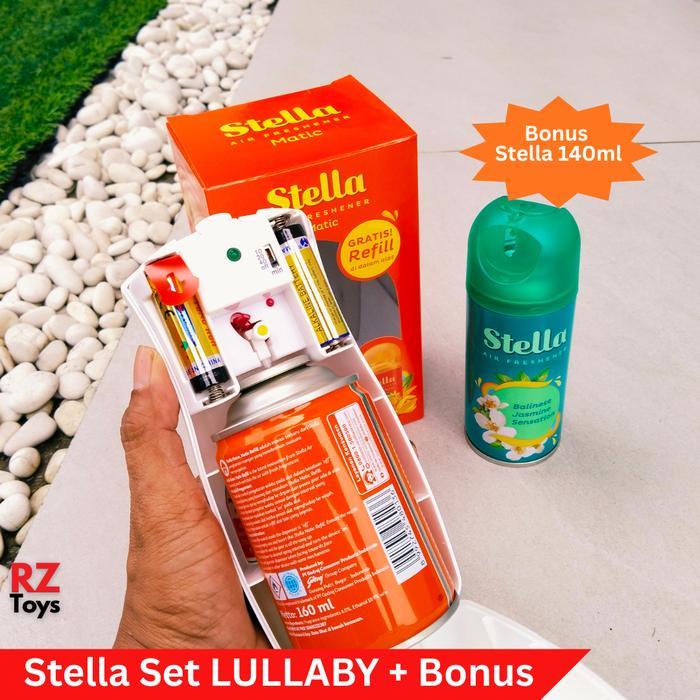 Stella Matic Set Alat + Refill Pengharum Ruangan Semprot Otomatis