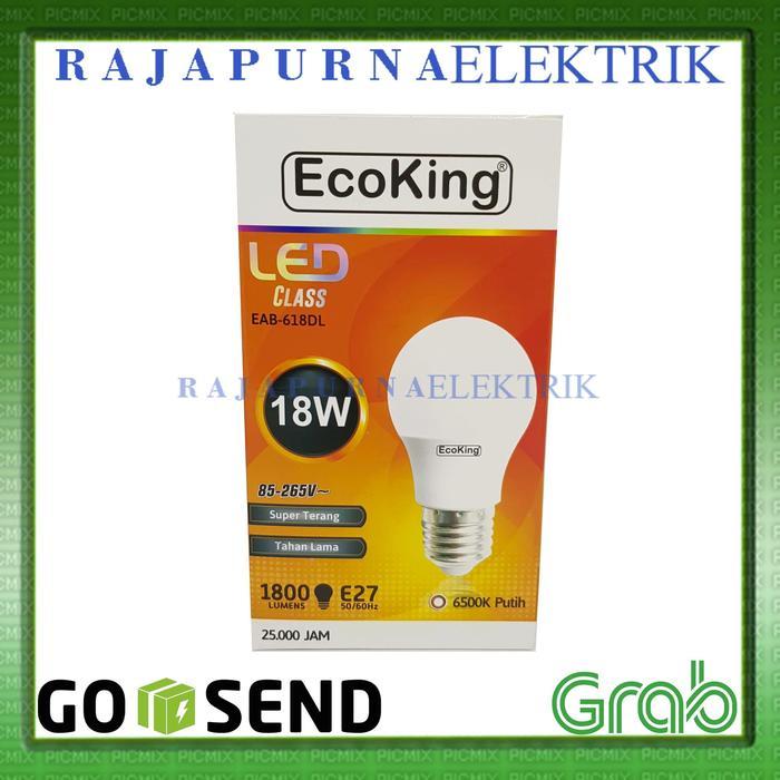 NEW LAMPU LED 18W - 18 watt ECOKING SUPER TERANG - TAHAN LAMA