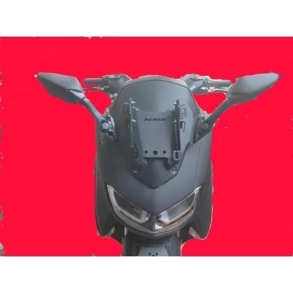 Bracket Serpo + Spion R-25 Motor Nmax-2020 / Nmax-2021 / Nmax-2022 / Nmax-Old 2015 - 2019