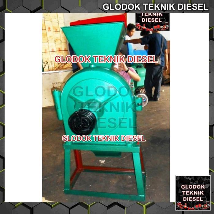 Mesin Giling Tepung Disk Mill FFC 45 + Penggerak Diesel Penepung FFC45 - FFC 45 SAJA