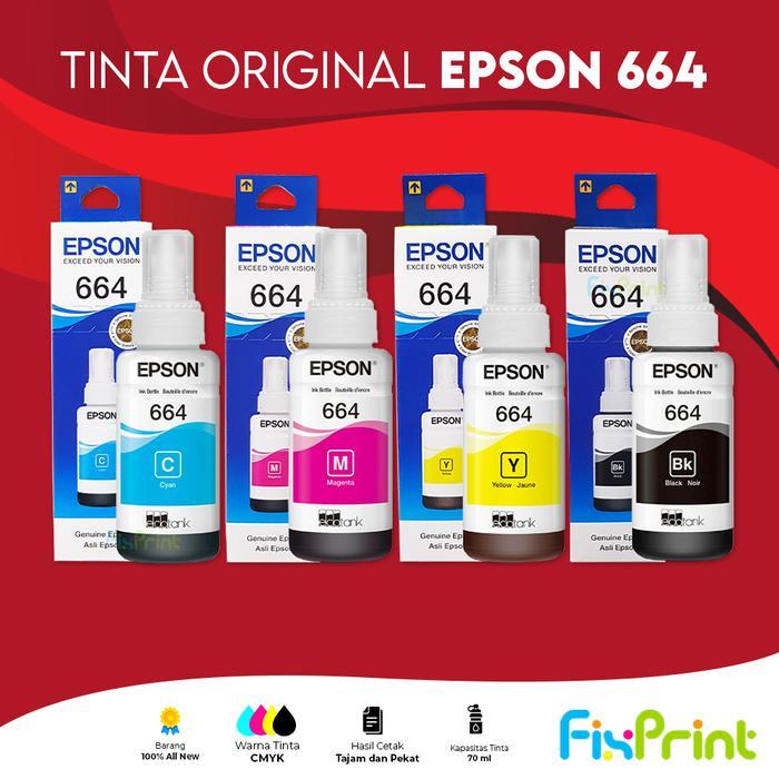TINTA ORIGINAL LOOSEPACK EPSON 664 40ML EPSON L120 L121