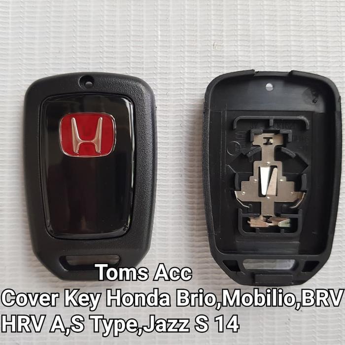 BRG BARU Cover key Honda Red Emblem Mobilio Brio HRV S A Jazz S BRV Back Case