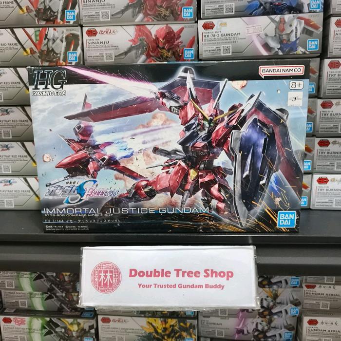 HOT SALE HG 1/144 IMMORTAL JUSTICE GUNDAM TERMURAH