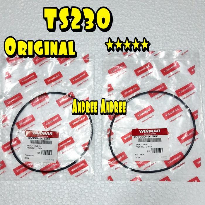 TS230 Karet Oring Cylinder Liner Yanmar TS 230 TS-230 Original