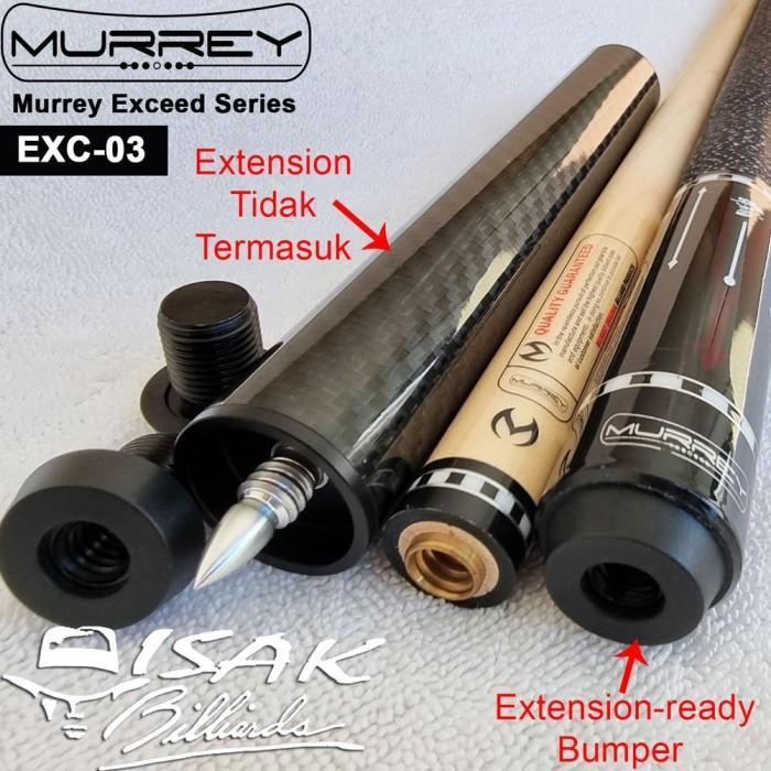 Murrey Exceed EXC-03 Cue - Uniloc Maple Extension Bumper Stick