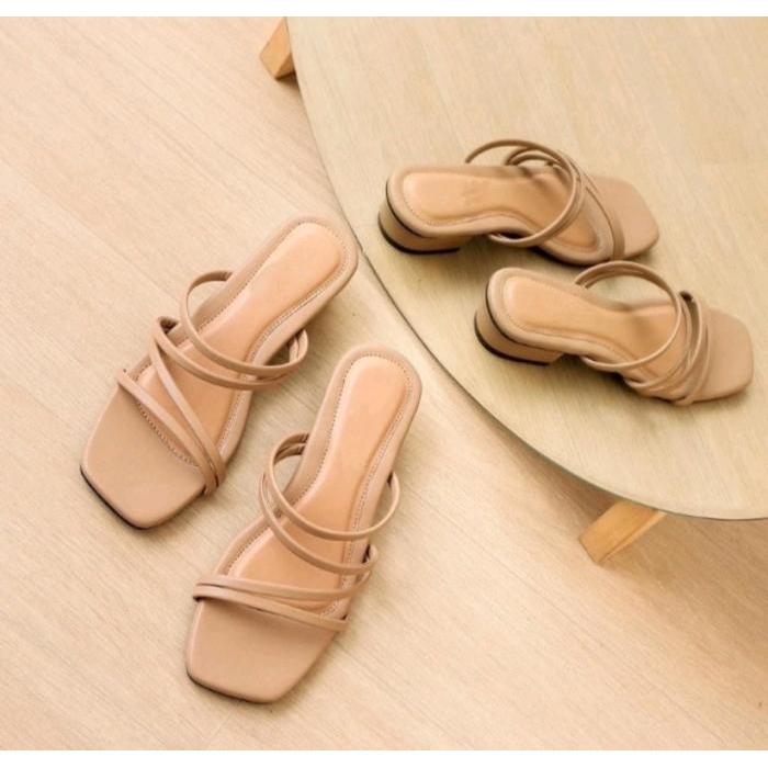 Donatello - Sandal Wanita Terbaru Heels 3 Cm