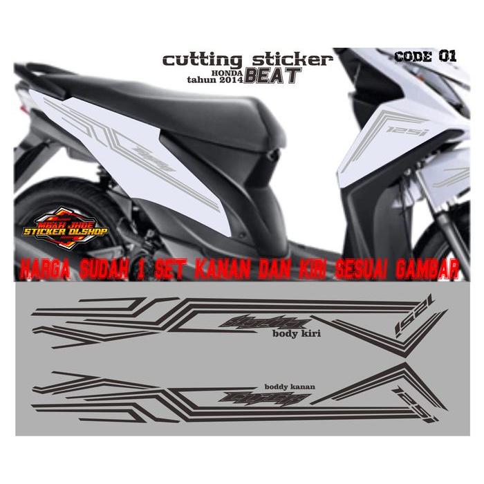 CUTTING STICKER BEAT FI 2014