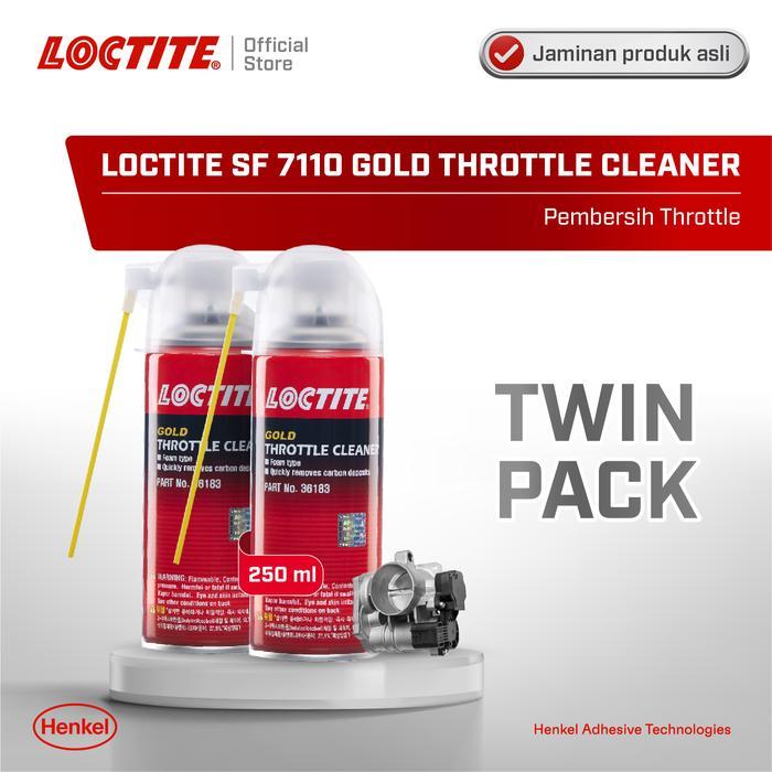 Henkel Loctite Sf 7110 Gold Throttle Cleaner - 250 Ml (Twin Pack)