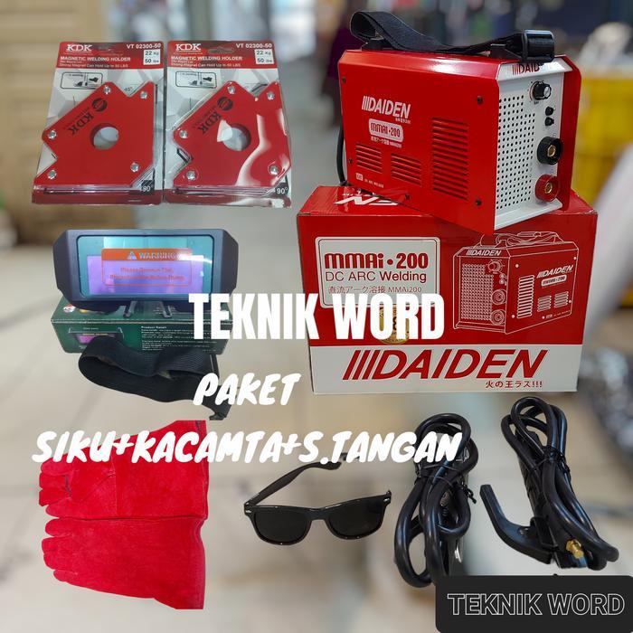 MESIN LAS DAIDEN MMAI 200 INVERTER DAIDEN MMAI 200 TRAVO LAS DAIDEN