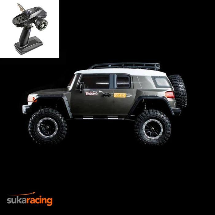 YIKONG YK4103 PRO FJ CRUISER RTR 1/10 4WD ADV ROCK CRAWLER GREY