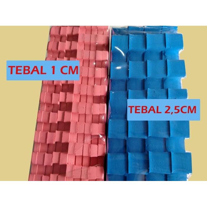 Karpet Puzzle Eva Matras Polos Tebal 2,5cm Empuk Berkualitas Bermain - Biruterbatas