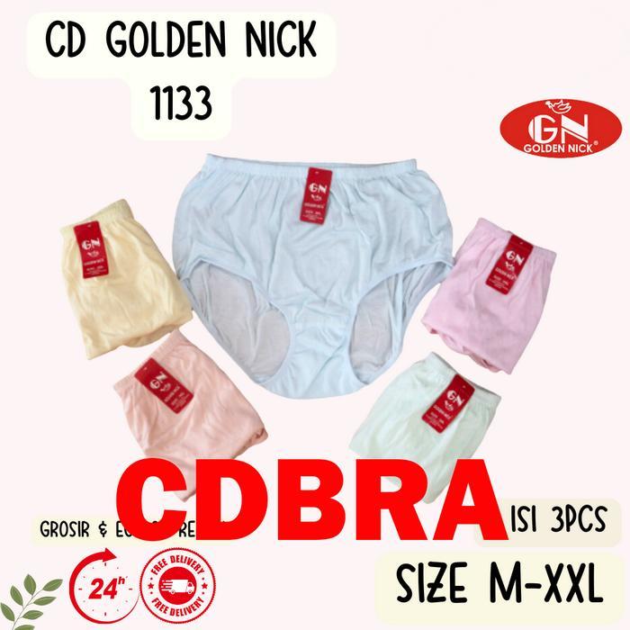 3-6PCS CD GOLDEN NICK 1133 KARET LEBAR