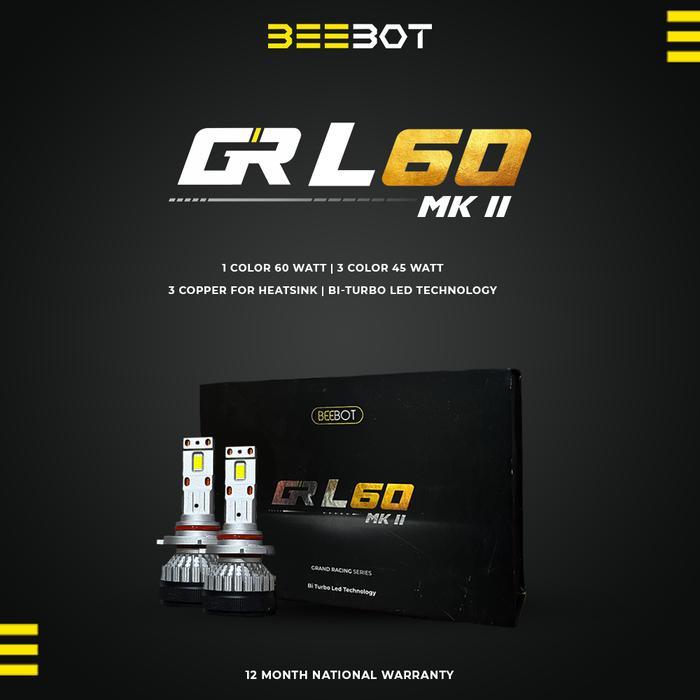 Beebot Lampu Mobil LED - Headlamp GR L 60 MK II Bi Turbo Led Technology