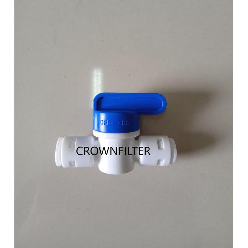 "New" Ball Valve / Stop Kran 1/4" RO