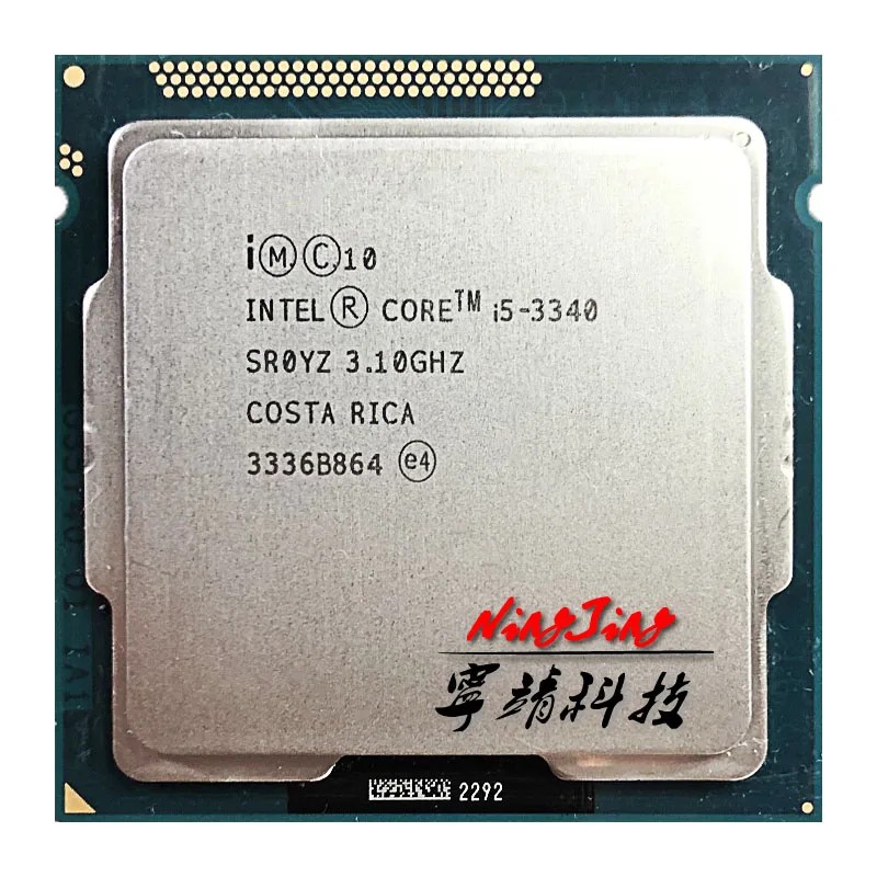 Used Intel Core i5-3340 i5 3340 3.1 GHz L2=1M L3=6M 77W LGA 1155
