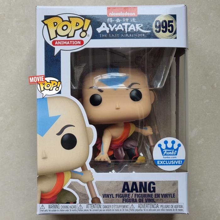 HOT SALE FUNKO POP AVATAR THE LAST AIRBENDER - AANG CROUCHING FUNKO EXCLUSIVE TERMURAH