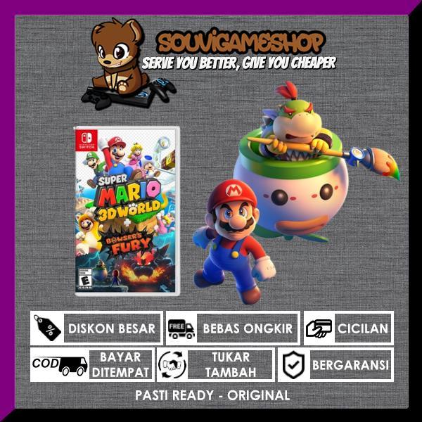New Series Nintendo Switch Super Mario 3D / Mario3D World + BowserS Fury