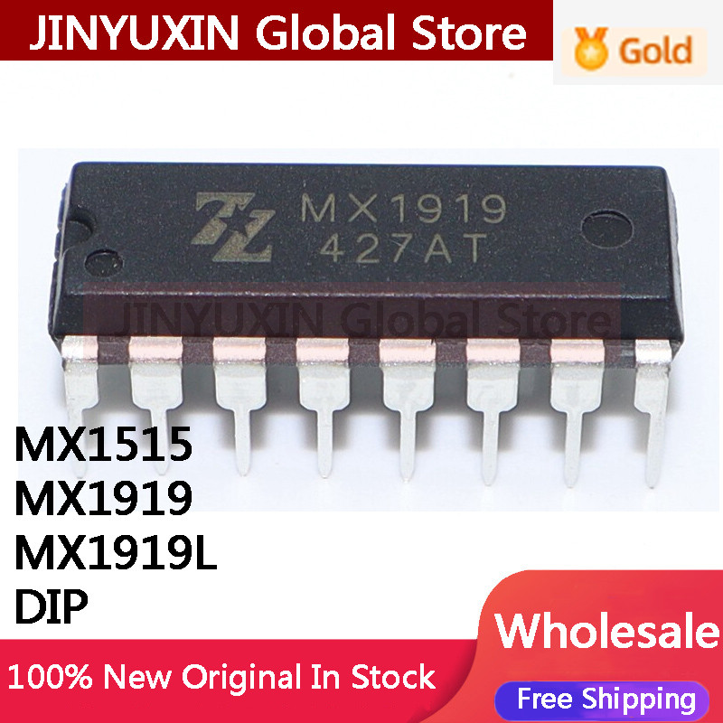 10Pcs MX1515 MX1919 MX1919L DIP-16 Motor Drive IC chip in Stock Wholesale