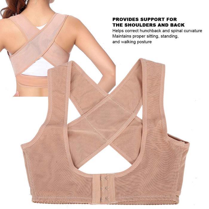 Korset Penegak Punggung Push Up Dada Body Harness Korektor Postur Punggung Push Up Bra Dada Terlaris