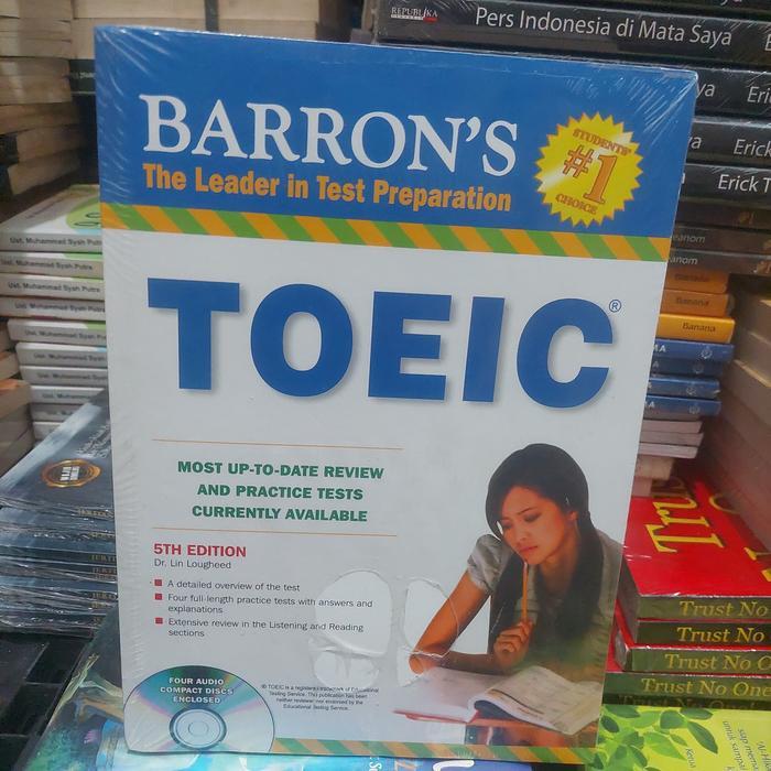 BARRON'S THE LEADER IN TEST PREPARATION TOEIC.ORIGINAL