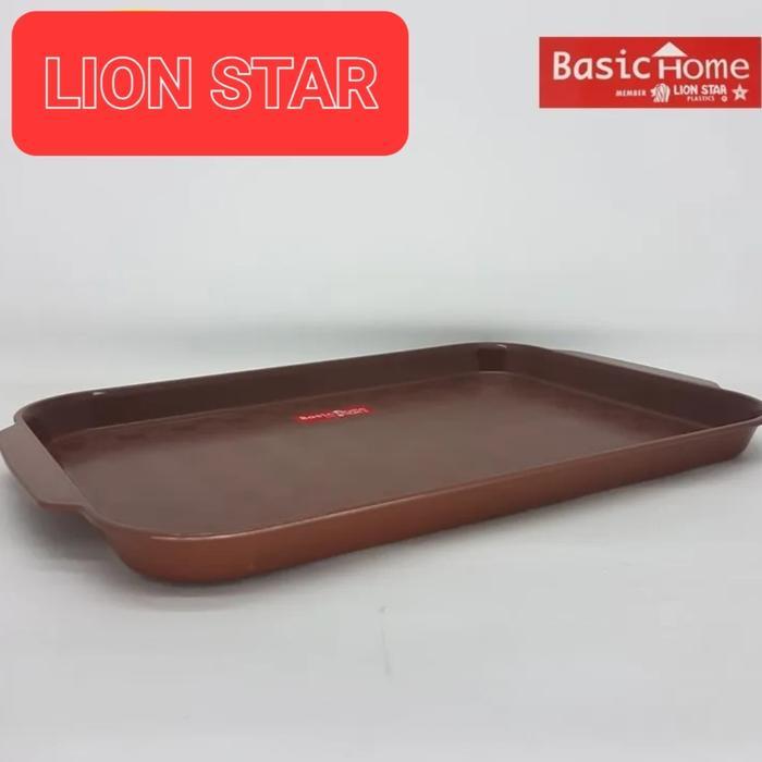 Nampan plastik Lion star besar/baki lion star bahan plastik tebal