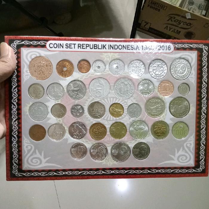 Promo Uang Kuno Set Koin 1945Sampai 2016 Terlaris