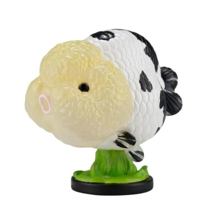 Milk Cow Ranchu Goldfish - Carassius Auratus Resin Figure Collection