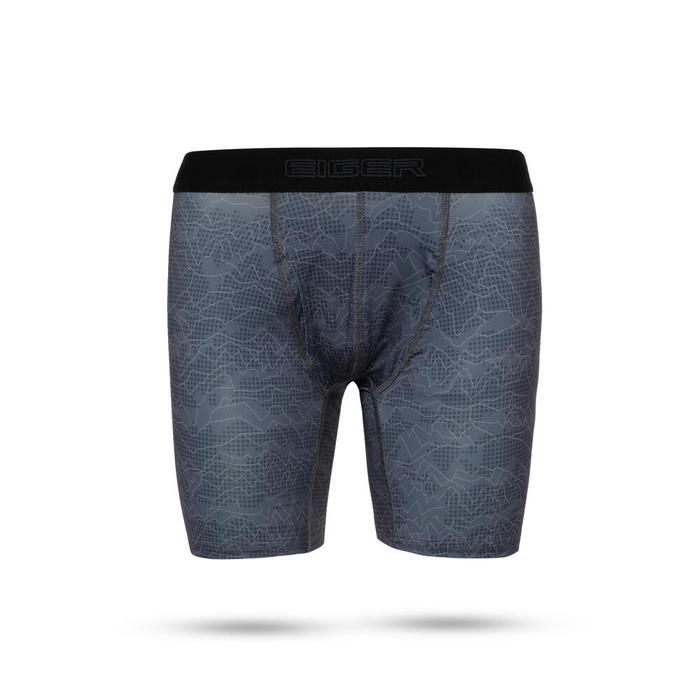 EIGER ANATOMIC CAMOU Celana Dalam Pria Boxer Motif Kamuflase Bahan Elastis Cepat Kering - Dark Grey,