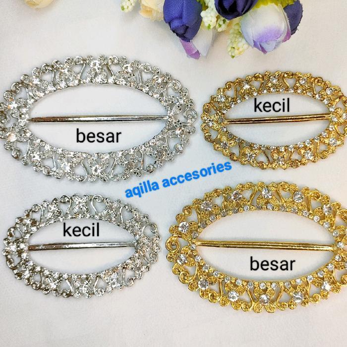 Gesper ring rok lilit baja premium / gesper kain / gesper rok lilit songket / gesper / ring rok
