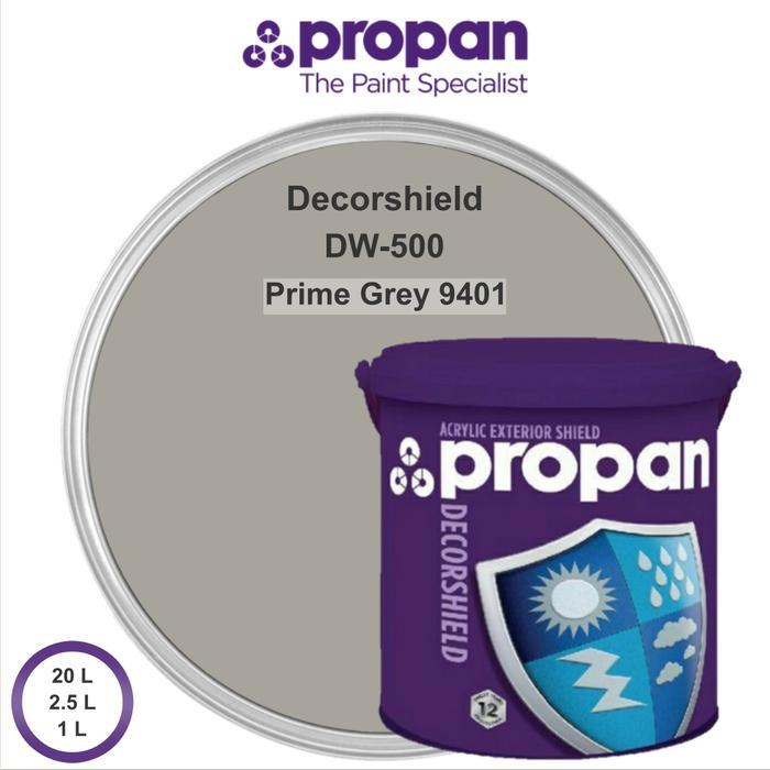 Cat Propan Decorshield 1 Kg - Prime Grey 9401 #Gratisongkir