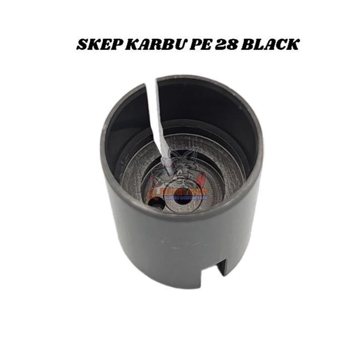 1 Skep Karbu Pe 24 26 28 - Pe28 Black Hitam - Skep Piston Karburator Pe28 Pe 24 Pe 26 Black