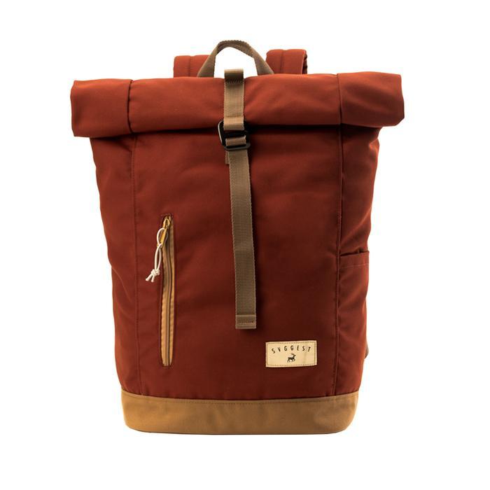 SVGGEST BACKPACK HORSES TERRACOTTA CANVAS
