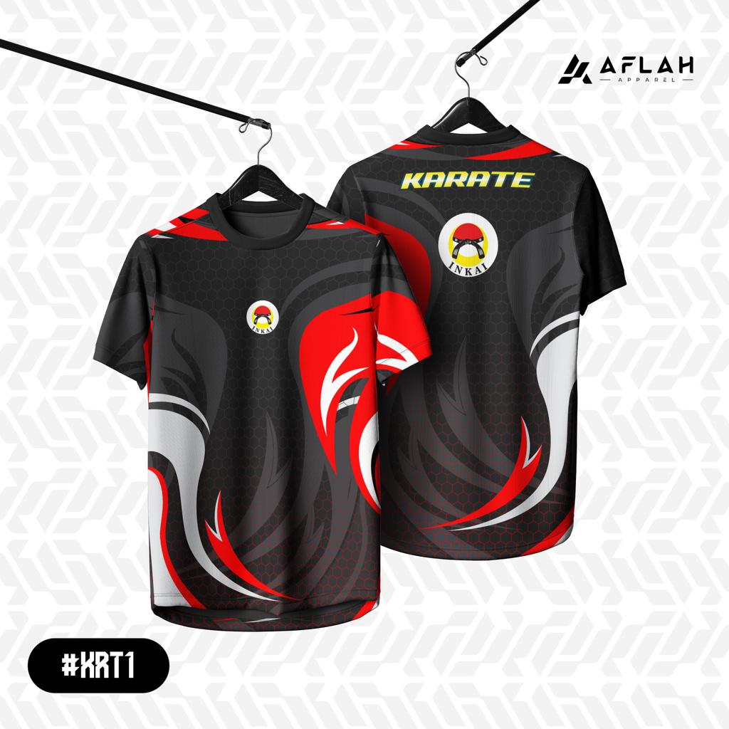 JERSEY KARATE DOJO INKAI BAHAN DRYFIT MILANO GSM 150