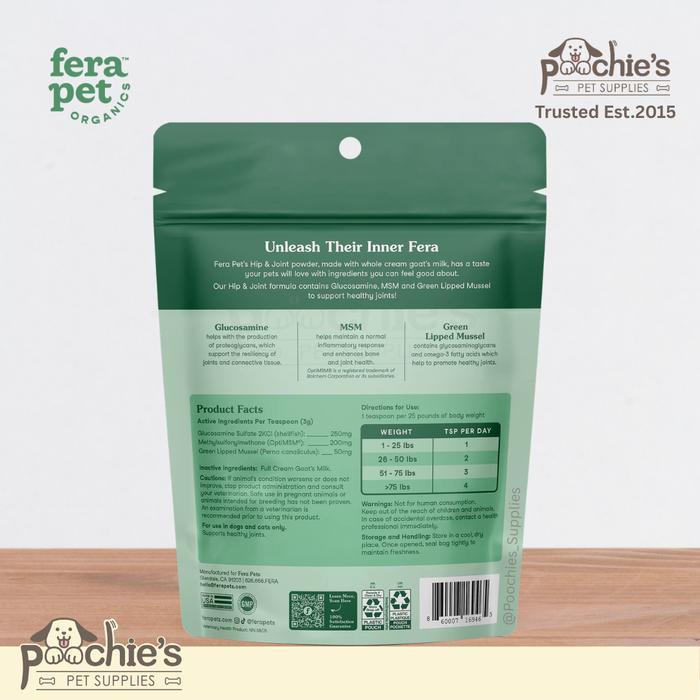[Poochies Supplies] Susu Anjing Kucing - Fera Goat Milk Topper (Hip & Joint) Harga Promo