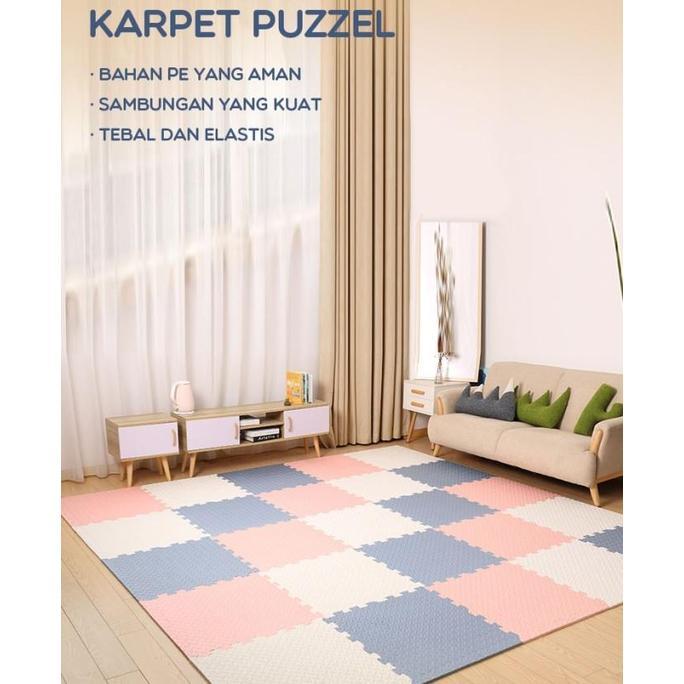 Bonbox Bmp30 Matras Puzzle Alas Lantai Tebal 30X30Cm Karpet Playmat