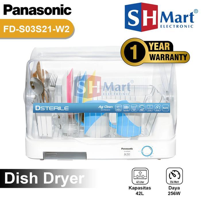 PANASONIC DSTERIL STERILIZER DISH DRYER STERIL FD-S03S21 TERBARU