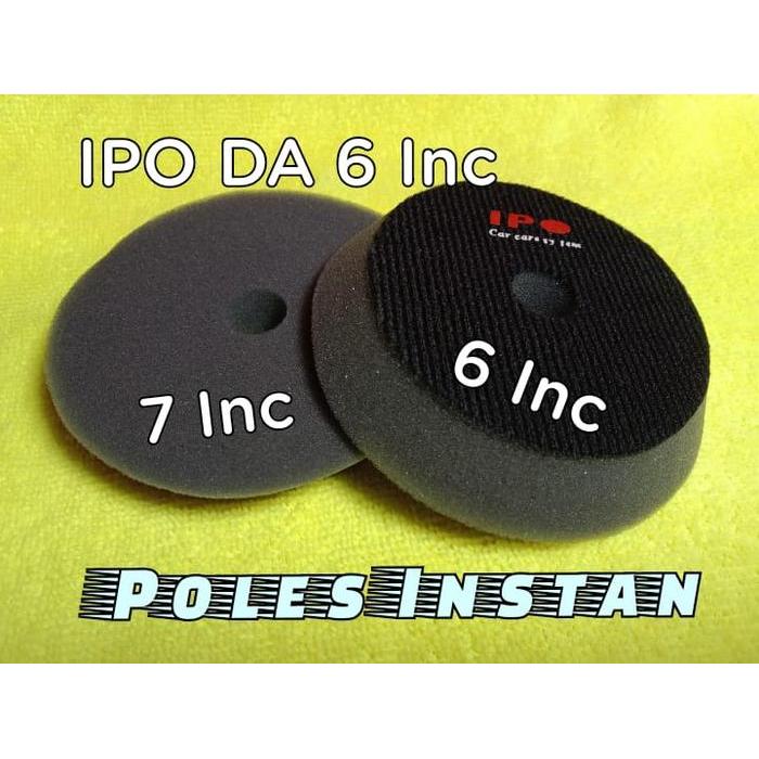 Spon Busa Poles IPO Tipis 6 Inc Velcro Finishing Abu - Abu