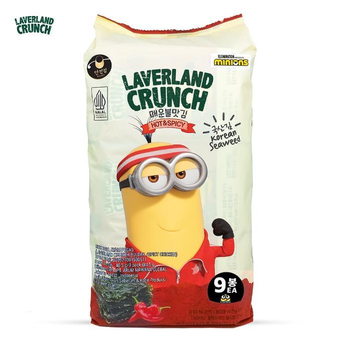 Laverland Crunch Seaweed Korea