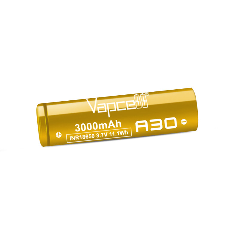 Original Vapcell A30 INR 18650 3000mah 20A/35A Battery 3.7V High Performance Cell For Battery Pack