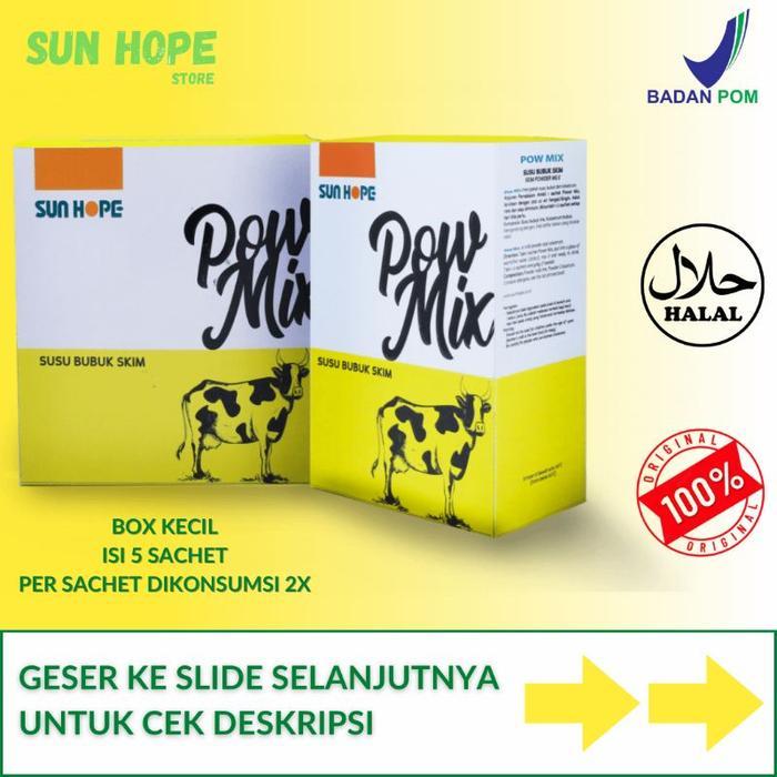 Sun Hope Pow Mix Susu Kolostrum Bubuk Dairy Etawa Powder Asli