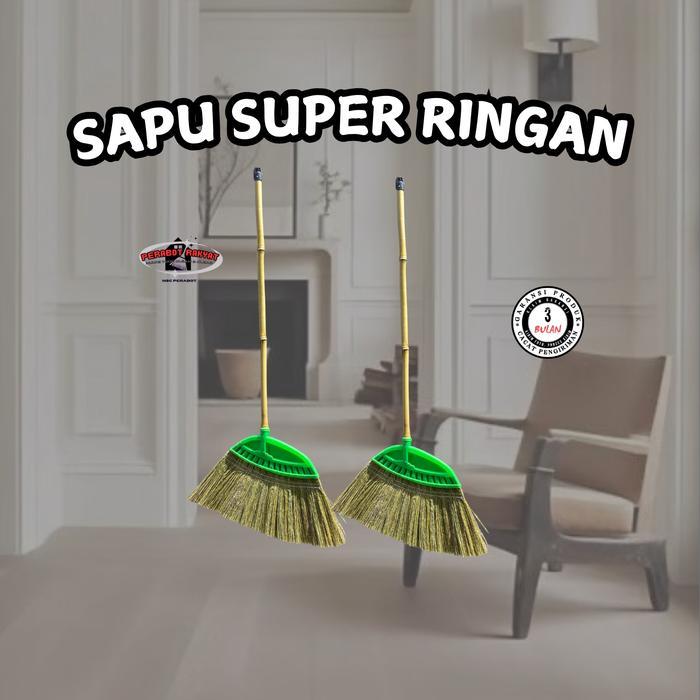 BISA COD SAPU LANTAI RAYUNG SUPER RINGAN GAGANG BAMBU CENDANI