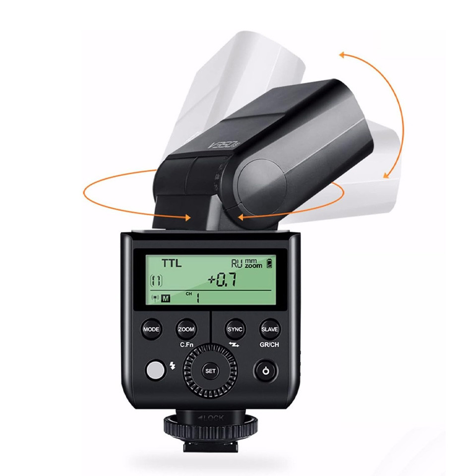 Godox V350S V350C V350N V350O V350F TTL Camera Flash with 0.1s-1.7s Recycle Time Hi-Speed Sync for