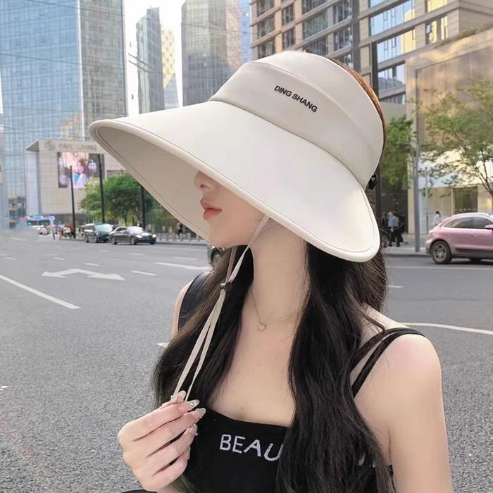 Topi Nagita Slavina Haji topi wanita topi pantai wanita topi anti uv topi hijabers wanita Hat