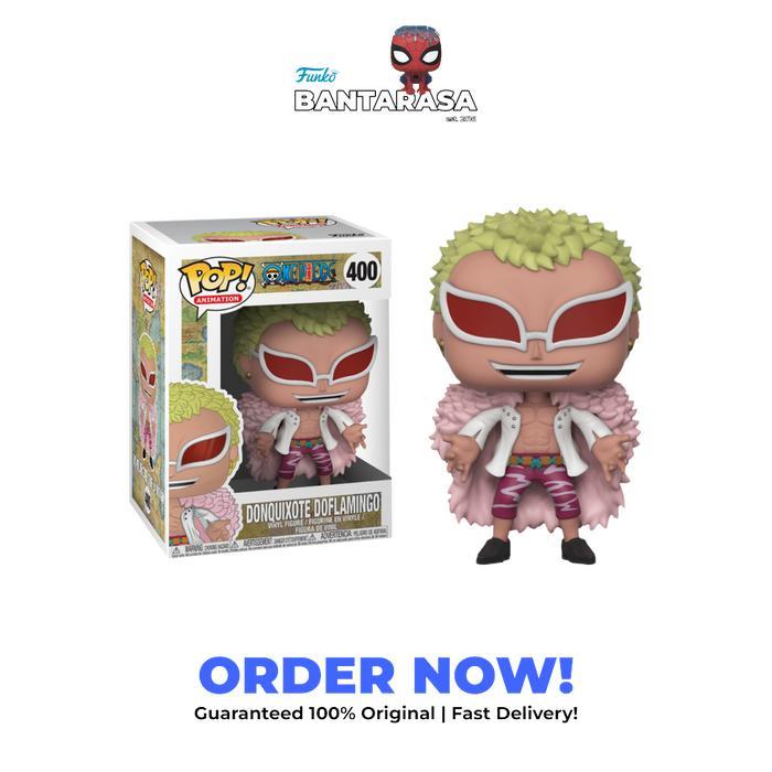 HOT SALE FUNKO POP ONE PIECE - DONQUIXOTE DOFLAMINGO POP VINYL FIGURE TERMURAH
