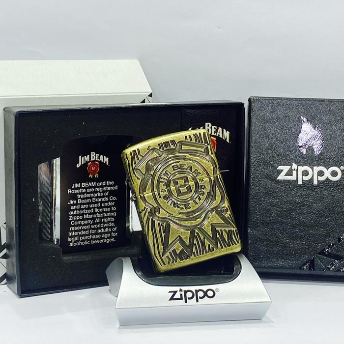 Zippo Armor 49284 Jim Beam 4 Sides