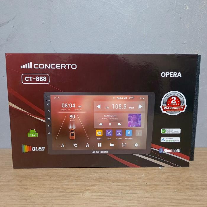 HEAD UNIT ANDROID 10 INCH CONCERTO CT-888 OPERA